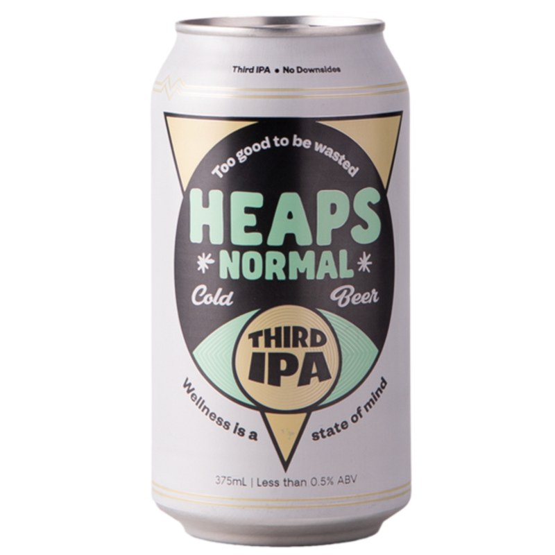 HEAPS NORMAL THIRD IPA CAN 375ML