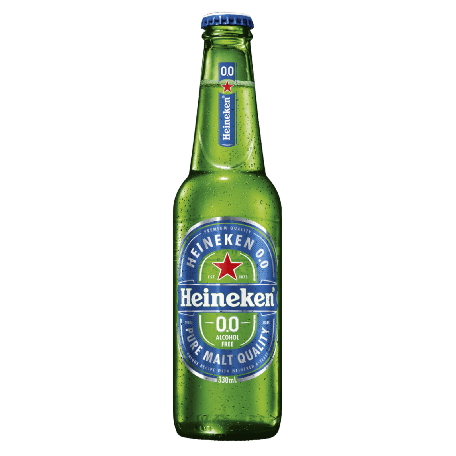 HEINEKEN ZERO BOTTLE 330ML