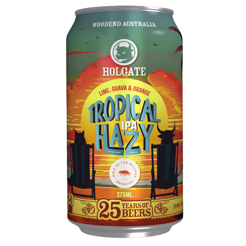 HOLGATE TROPICAL HAZY IPA CAN 375ML