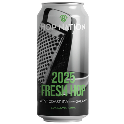 HOP NATION 2025 FRESH HOP WEST COAST IPA WITH GALAXY CAN 440ML