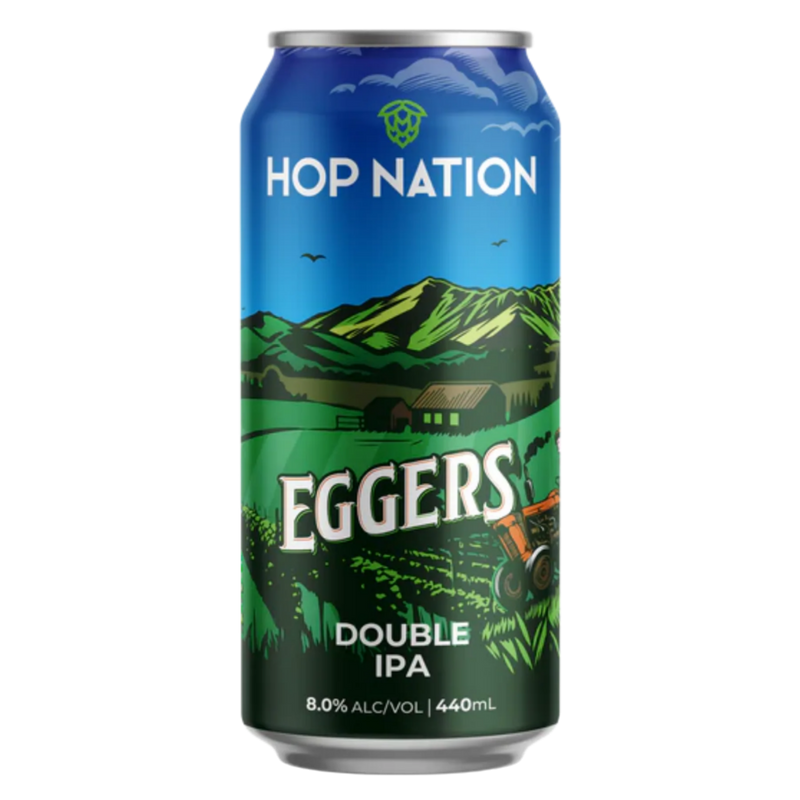 HOP NATION EGGERS DOUBLE IPA CAN 440ML