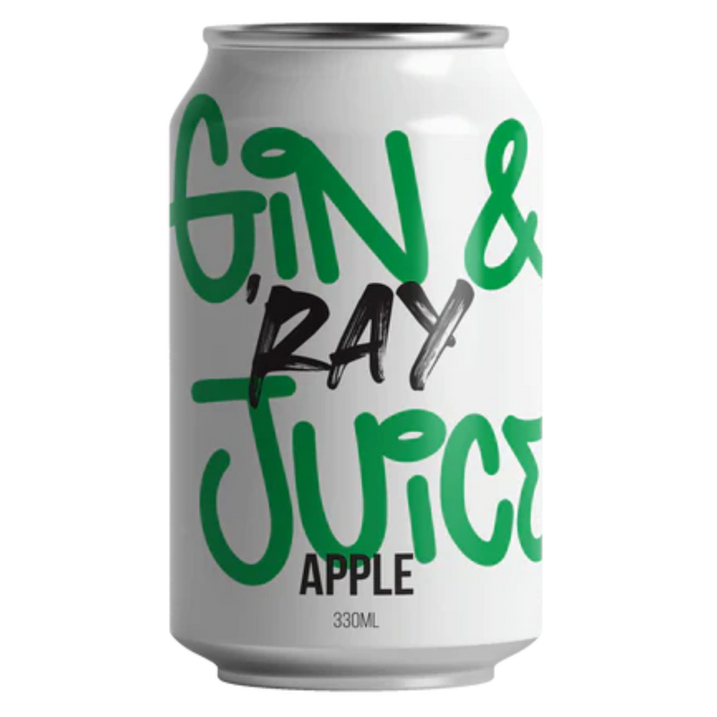 HOP NATION RAY GIN & JUICE APPLE CAN 330ML