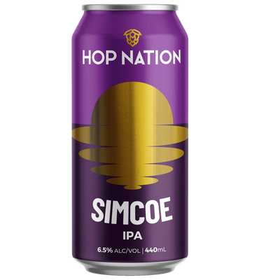 HOP NATION SIMCOE IPA CAN 440ML