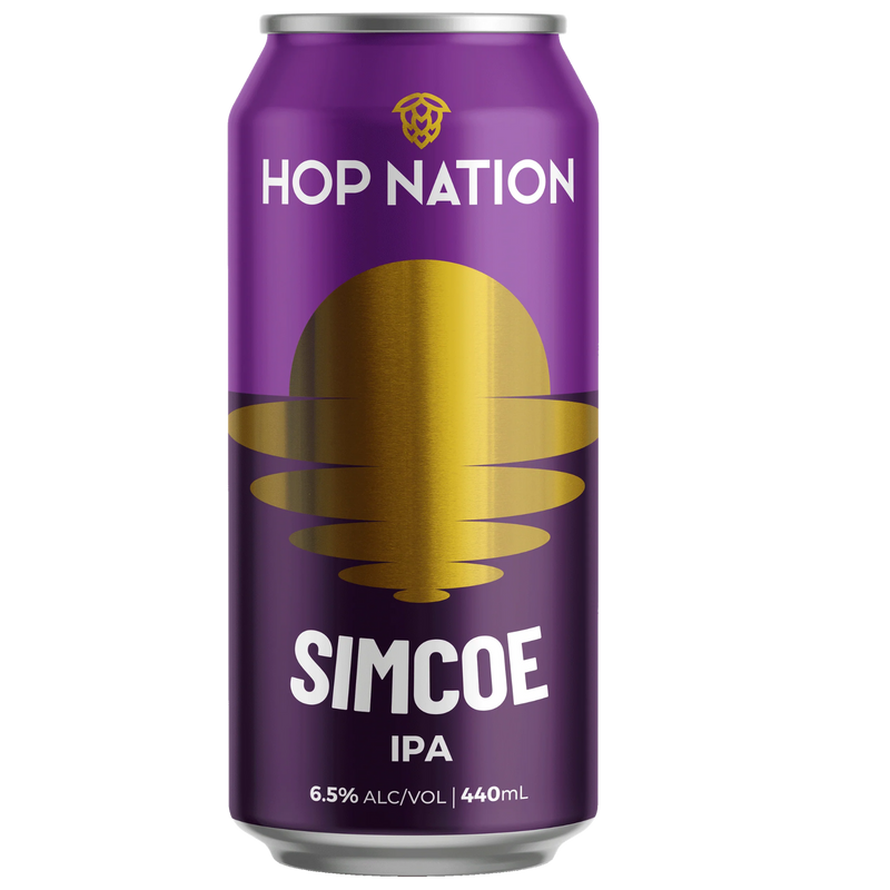 HOP NATION SIMCOE IPA CAN 440ML