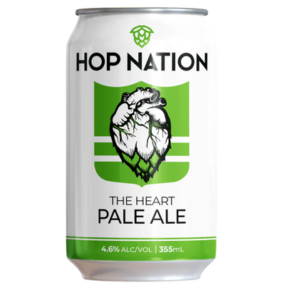 HOP NATION THE HEART PALE ALE CAN 355ML