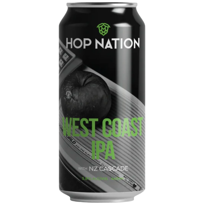 HOP NATION WEST COAST IPA WITH NZ CASCADE CAN 440ML