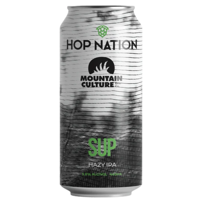 HOP NATION X MOUNTAIN CULTURE SUP HAZY IPA CAN 440ML