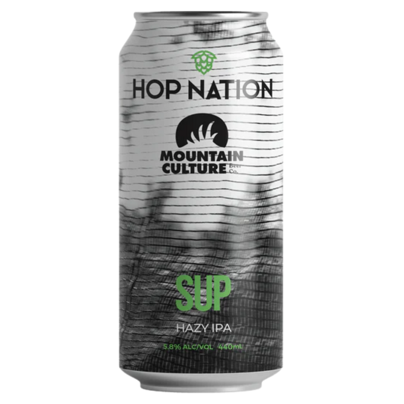 HOP NATION X MOUNTAIN CULTURE SUP HAZY IPA CAN 440ML