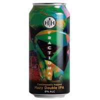 Hargreaves Hill Fractional Continuously Hopped Hazy Double IPA Can 440ml