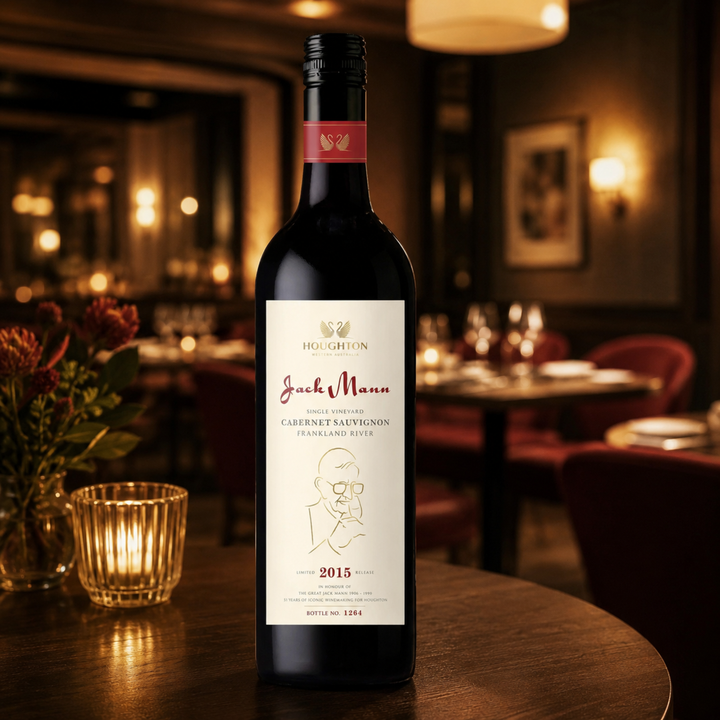 Houghton Jack Mann Cabernet Sauvignon 2015 bottle