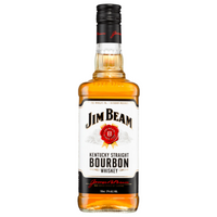 JIM BEAM WHITE LABEL BOURBON WHISKEY 700ML