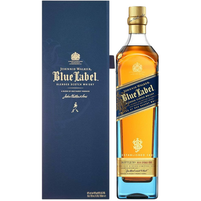 JOHNNIE WALKER BLUE LABEL BLENDED SCOTCH WHISKY 700ML