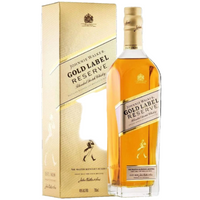 JOHNNIE WALKER GOLD LABEL RESERVE BLENDED WHISKY 700ML gift box