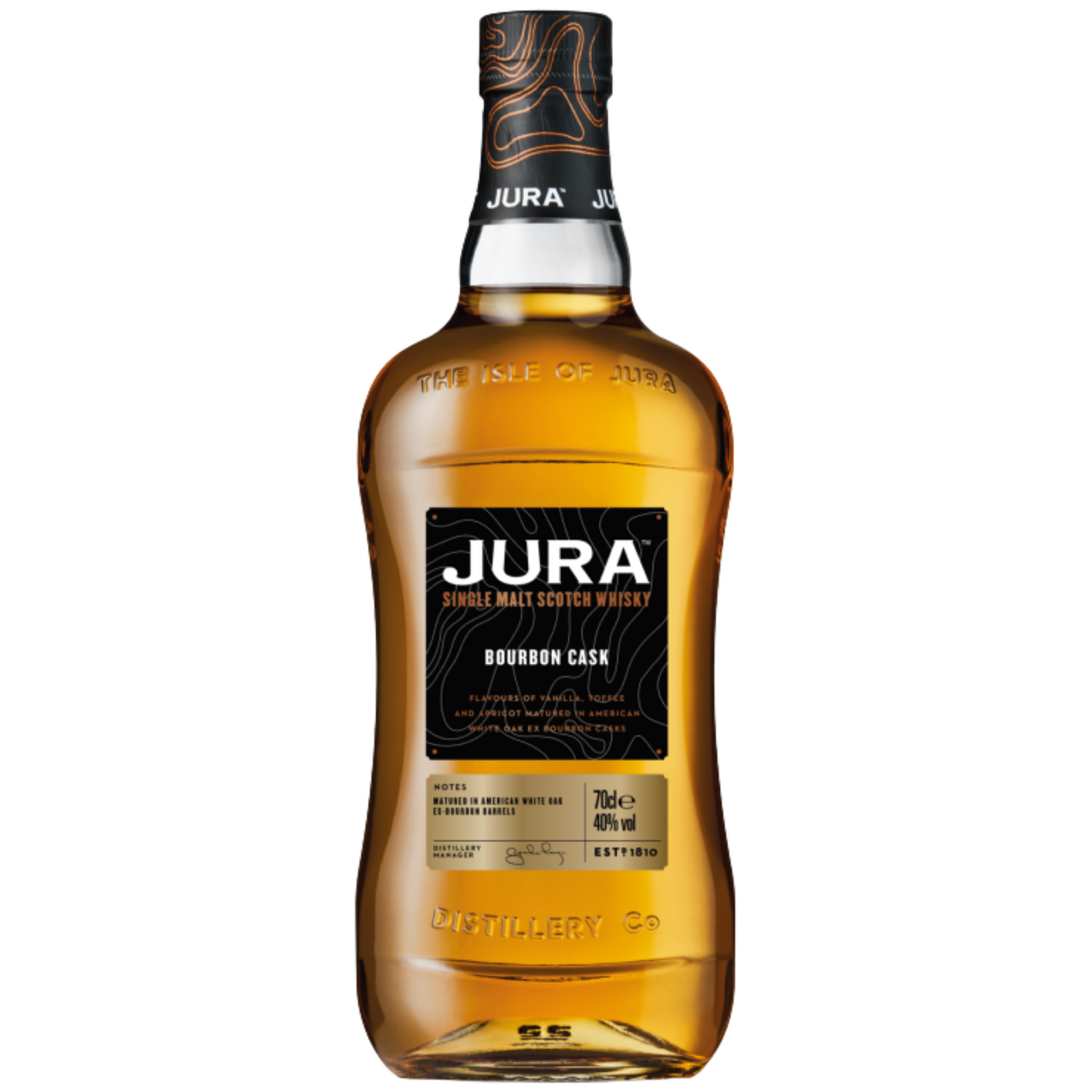JURA BOURBON CASK SINGLE MALT SCOTCH WHISKY 700ML