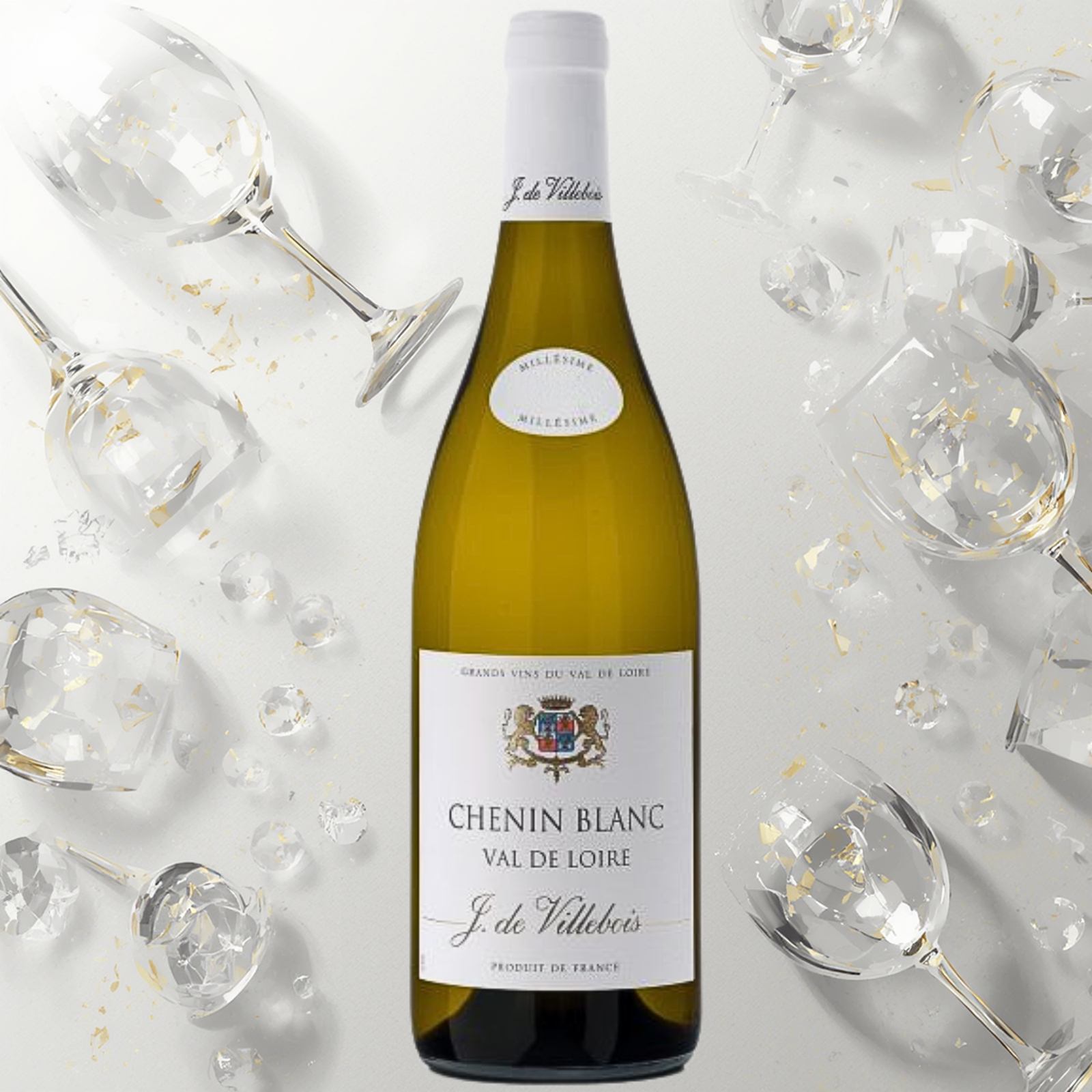 J de Villebois Val de Loire Chenin Blanc 2024 bottle