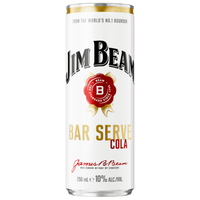 Jim Beam Bar Serve 10% Can 250ml