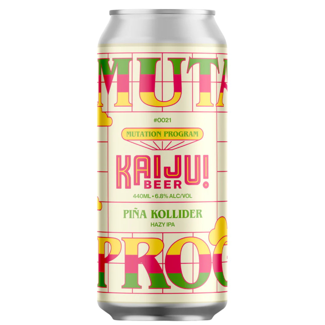 KAIJU MUTATION PROGRAM PINA KOLLIDER HAZY IPA CAN 440ML