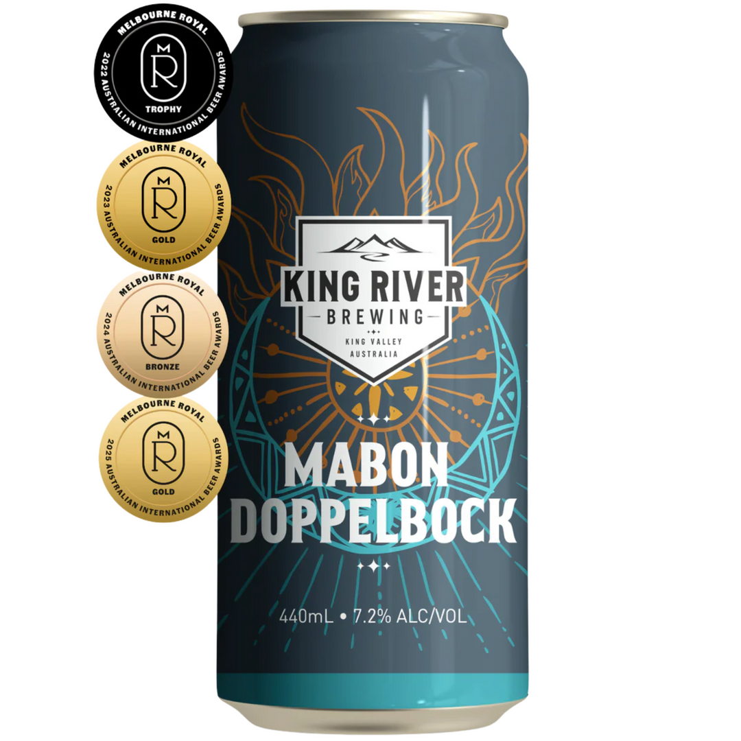 KING RIVER BREWING MABON DOPPELBOCK CAN 440ML