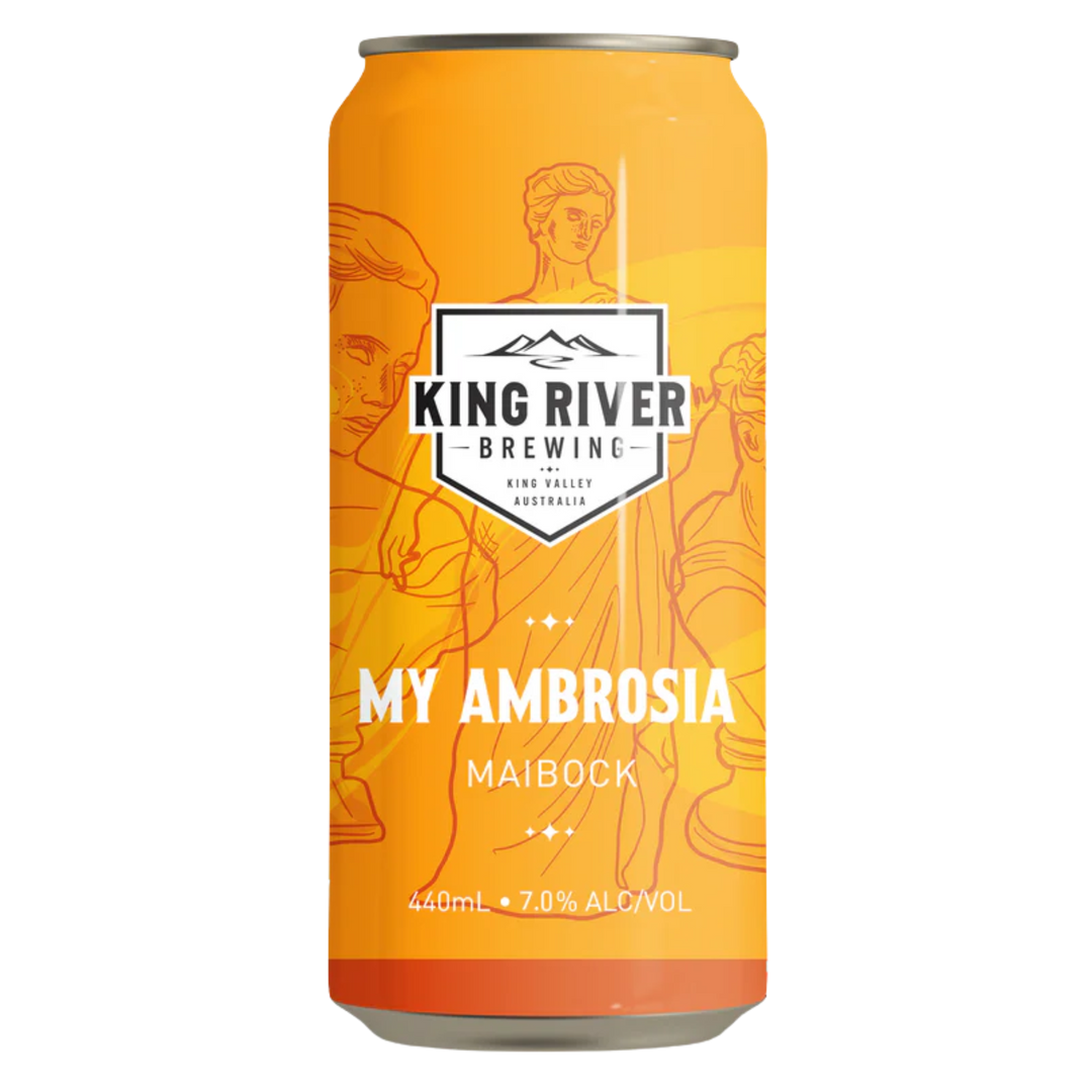 KING RIVER BREWING MY AMBROSIA MAIBOCK CAN 440ML