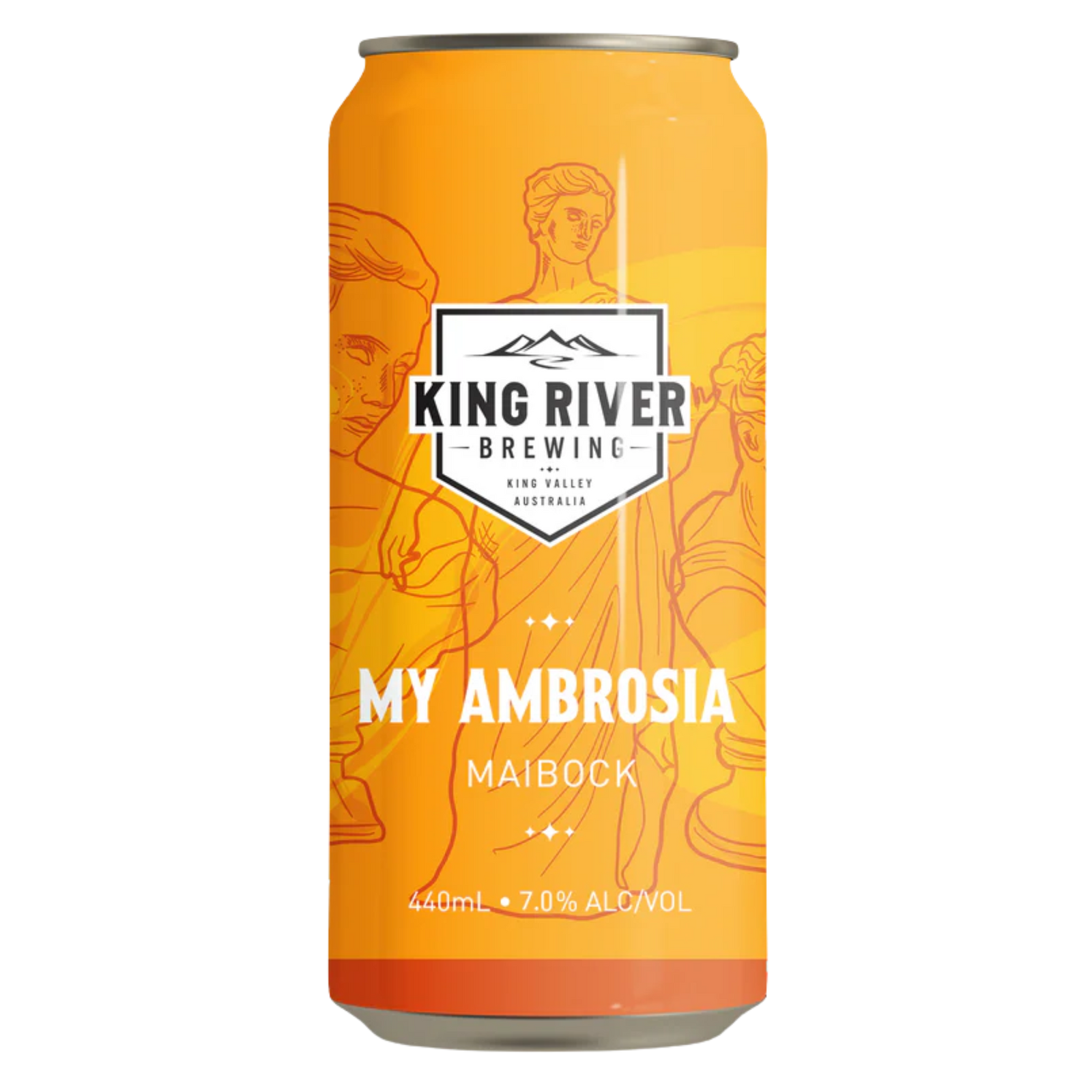 KING RIVER BREWING MY AMBROSIA MAIBOCK CAN 440ML