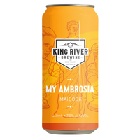 KING RIVER BREWING MY AMBROSIA MAIBOCK CAN 440ML