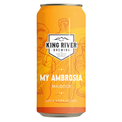 KING RIVER BREWING MY AMBROSIA MAIBOCK CAN 440ML