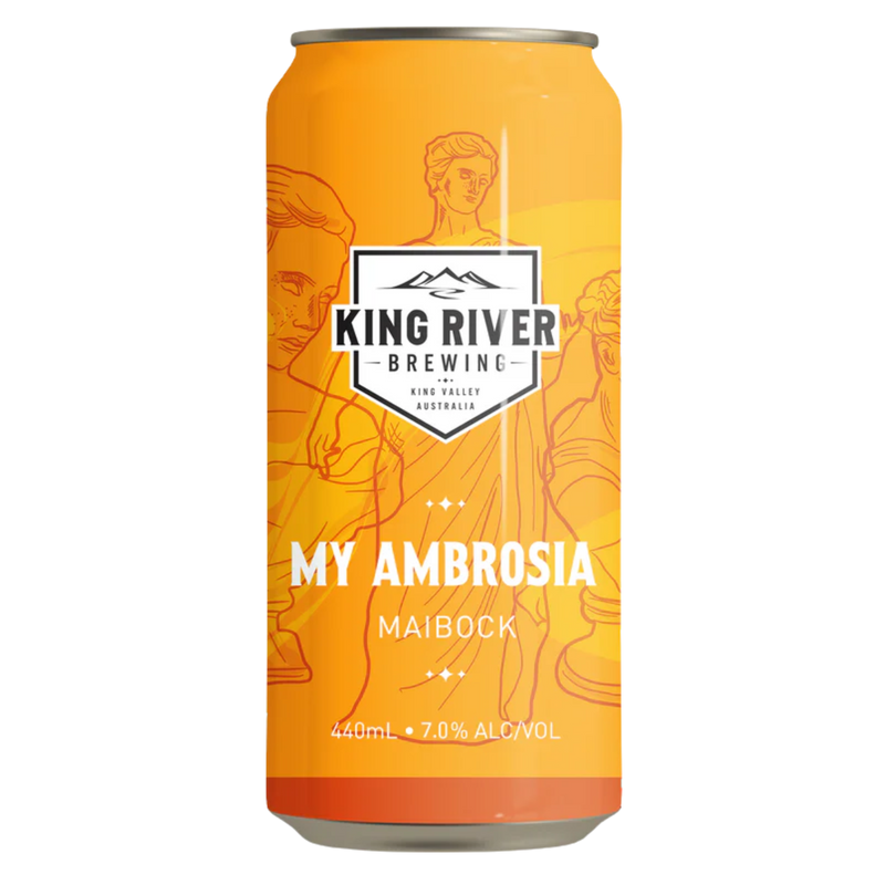 KING RIVER BREWING MY AMBROSIA MAIBOCK CAN 440ML