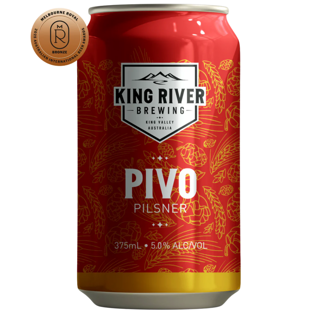 KING RIVER BREWING PIVO PILSNER CAN 375ML