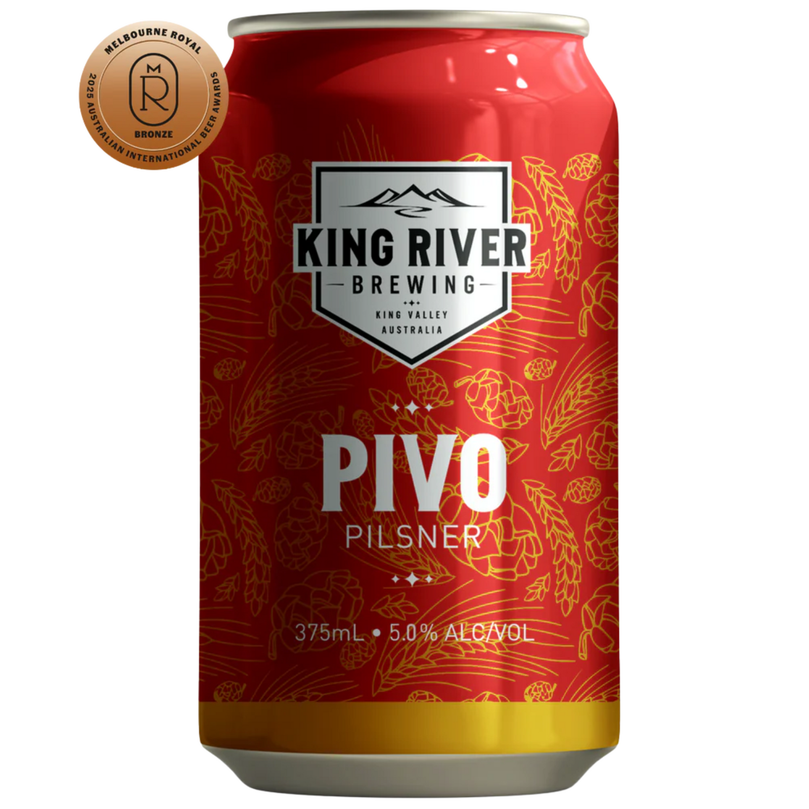 KING RIVER BREWING PIVO PILSNER CAN 375ML