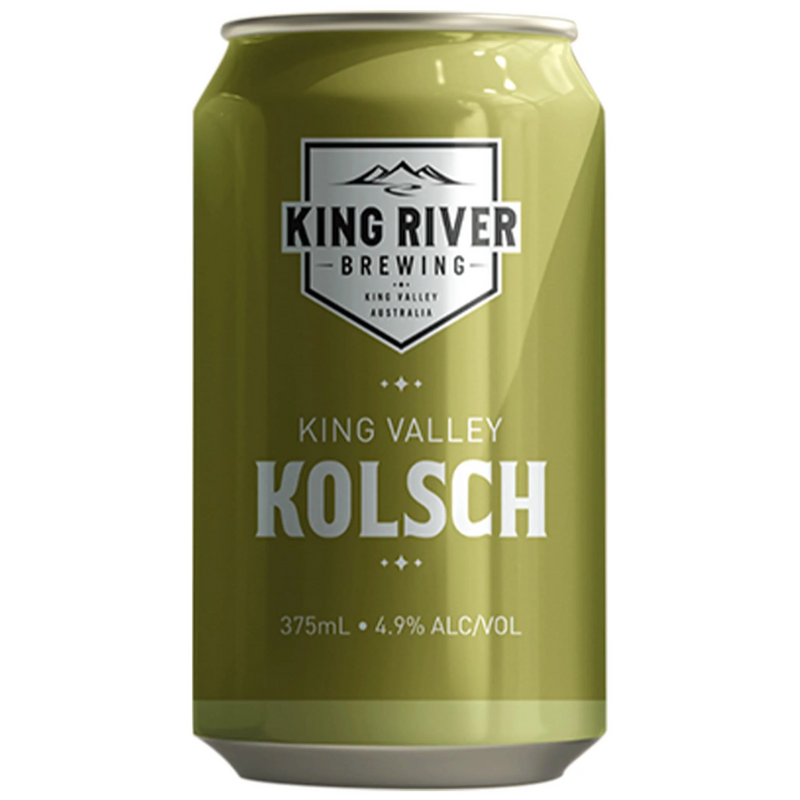 KING RIVER KOLSCH CAN 375ML