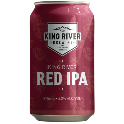 KING RIVER RED IPA CAN 375ML