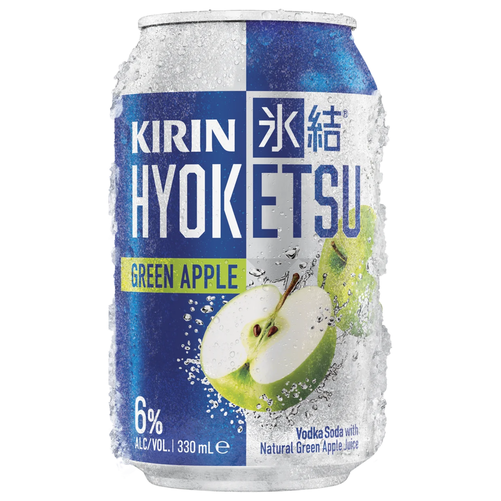 KIRIN HYOKETSU GREEN APPLE CAN 330ML
