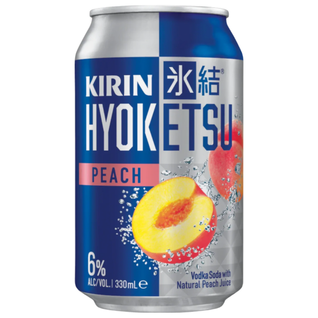 KIRIN HYOKETSU PEACH CAN 330ML