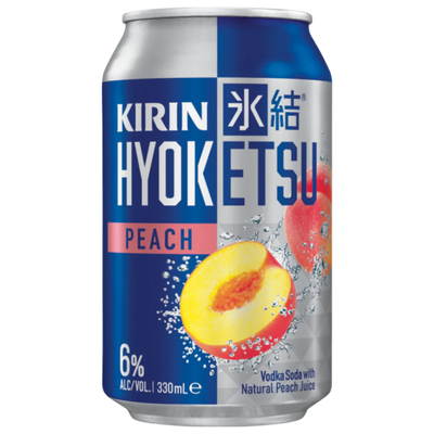 KIRIN HYOKETSU PEACH CAN 330ML