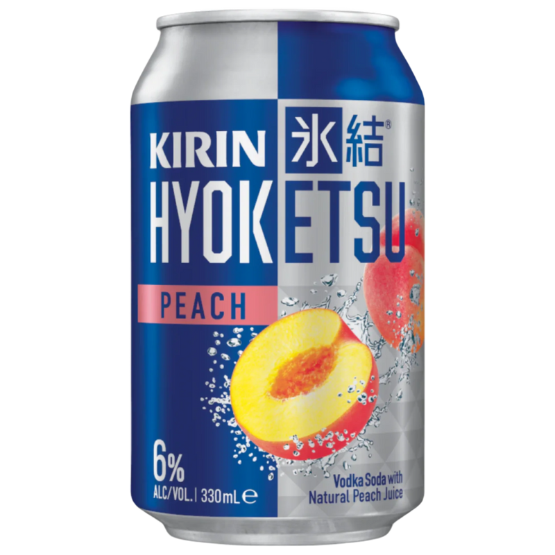 KIRIN HYOKETSU PEACH CAN 330ML