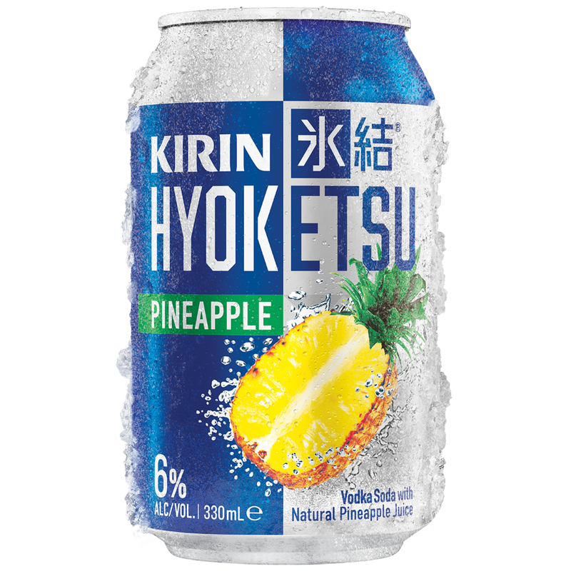 KIRIN HYOKETSU PINEAPPLE CAN 330ML 4 PACK