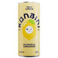 KONBINI YUZU LEMON ALCOHOLIC LEMONADE CAN 250ML