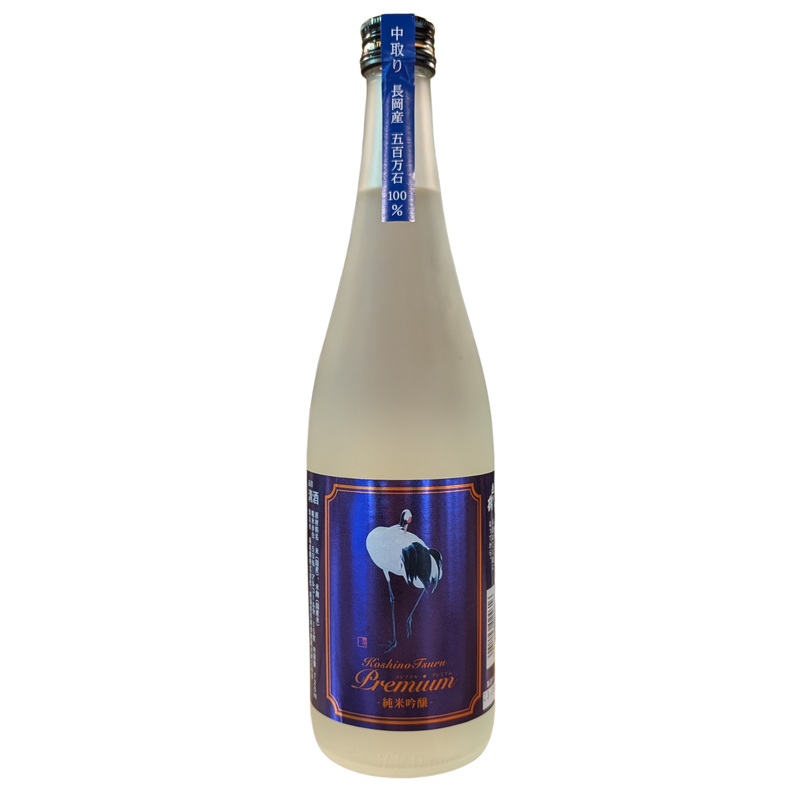 KOSHI-NO-TSURU JUNMAI GINJO SAKE 720ML