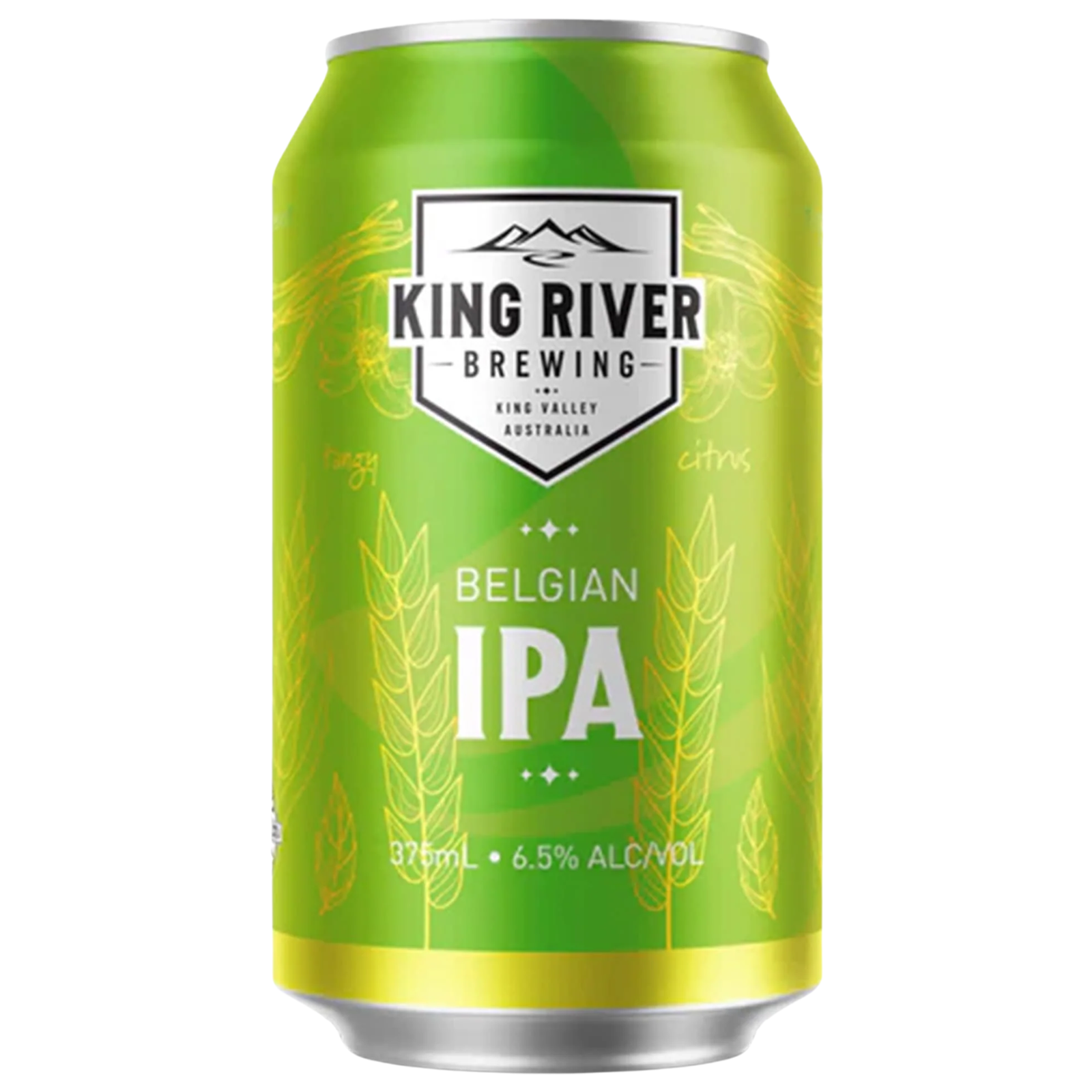 King River Brewing Belgian IPA Can 375ml