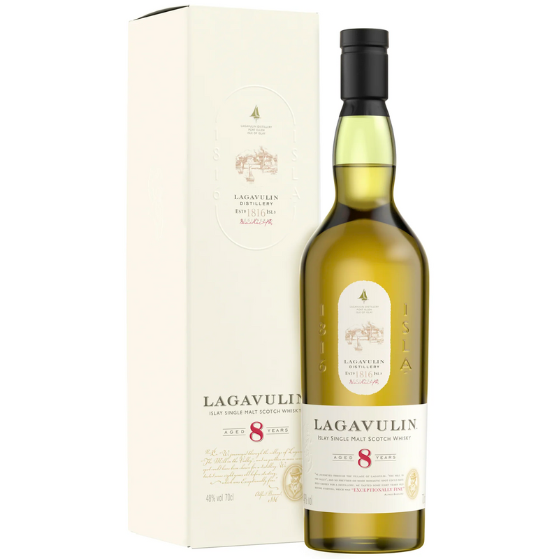 LAGAVULIN 8YO SINGLE MALT SCOTCH WHISKY 700ML