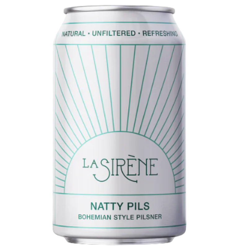 LA SIRENE NATTY PILS BOHEMIAN STYLE PILSNER CAN 330ML