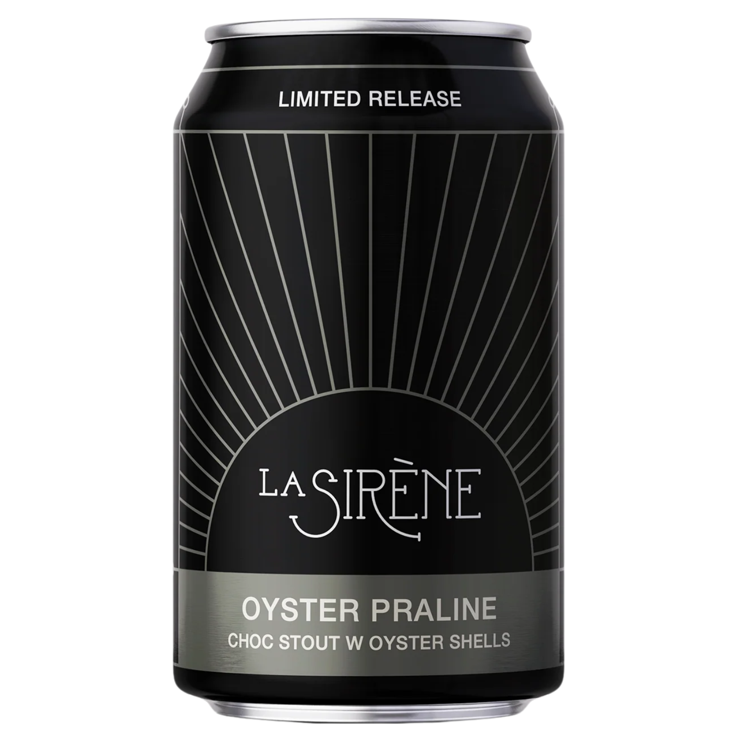 LA SIRENE OYSTER PRALINE CHOC STOUT W OYSTER SHELLS CAN 330ML