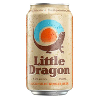 LITTLE DRAGON GINGER BEER CAN 330ML