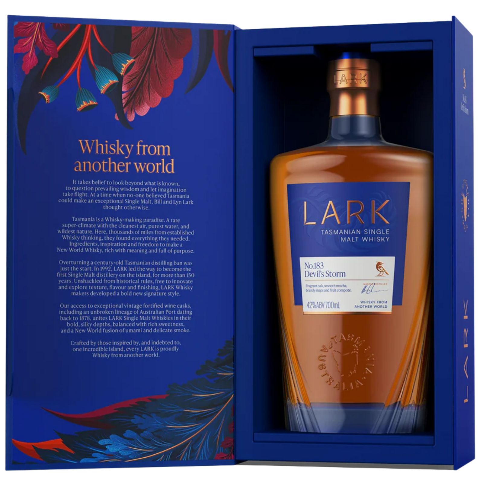 Lark Devils Storm No.183 Single Malt Whisky 42% 700ml