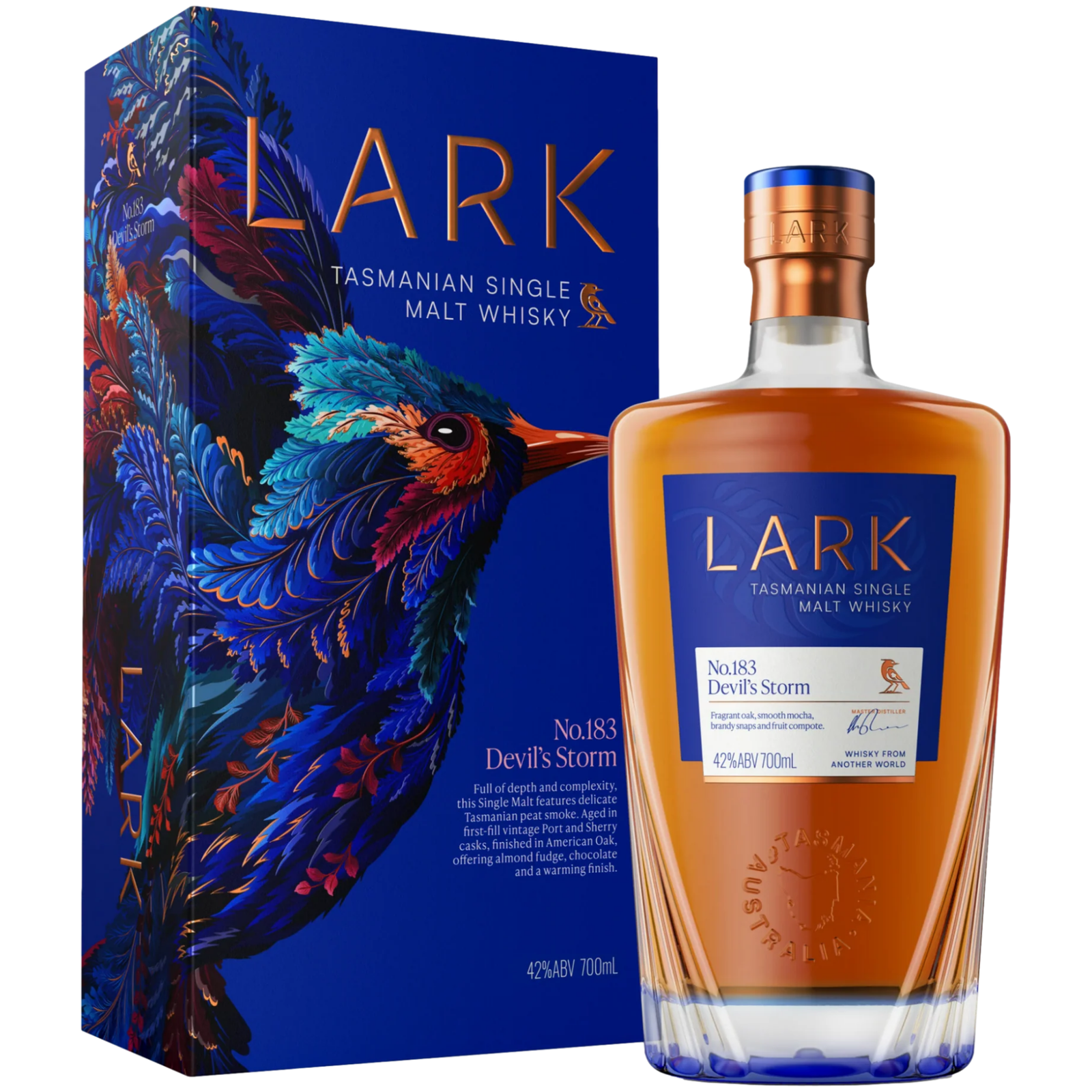 Lark Devils Storm No.183 Single Malt Whisky 42% 700ml box1