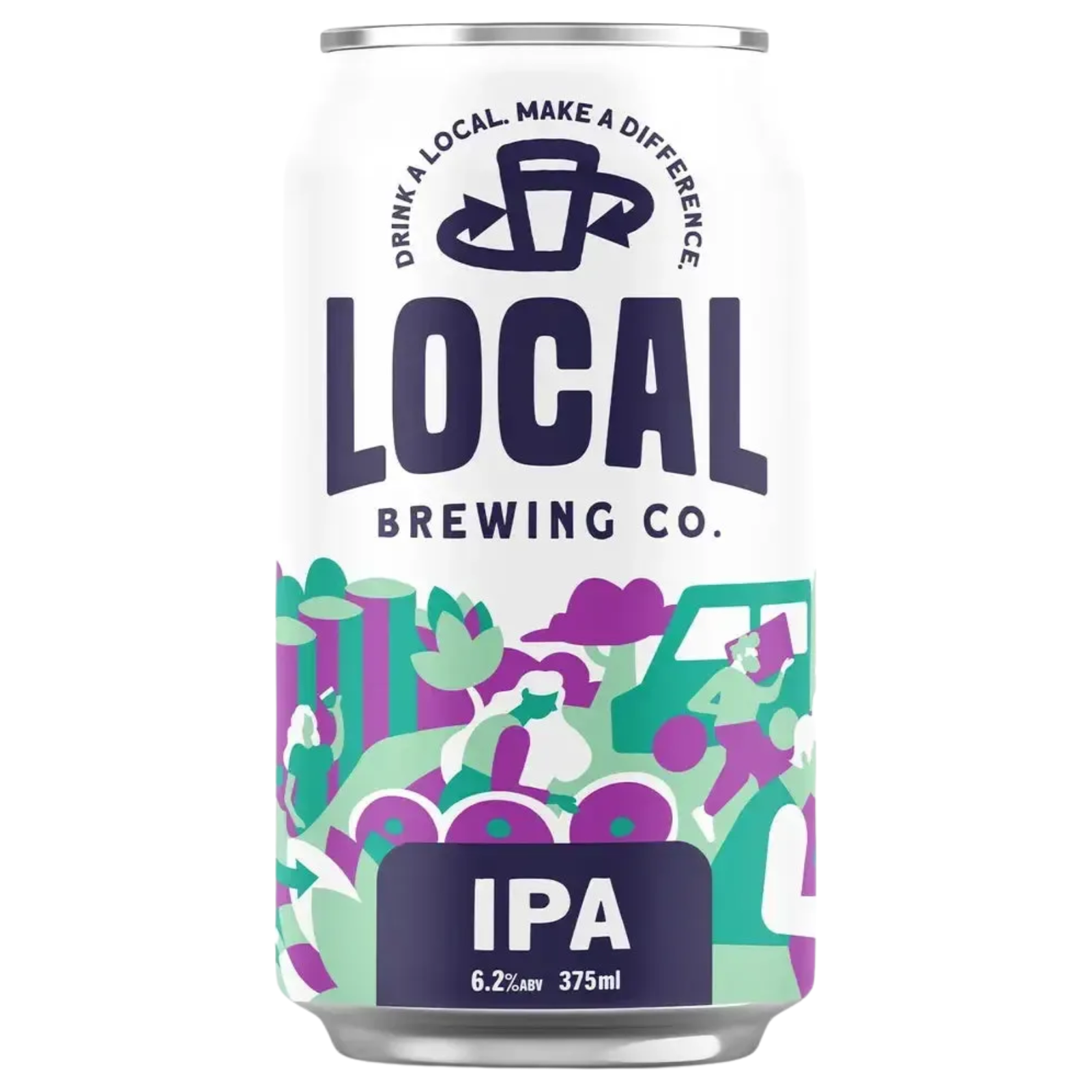 Local Brewing Co IPA Can 375ml
