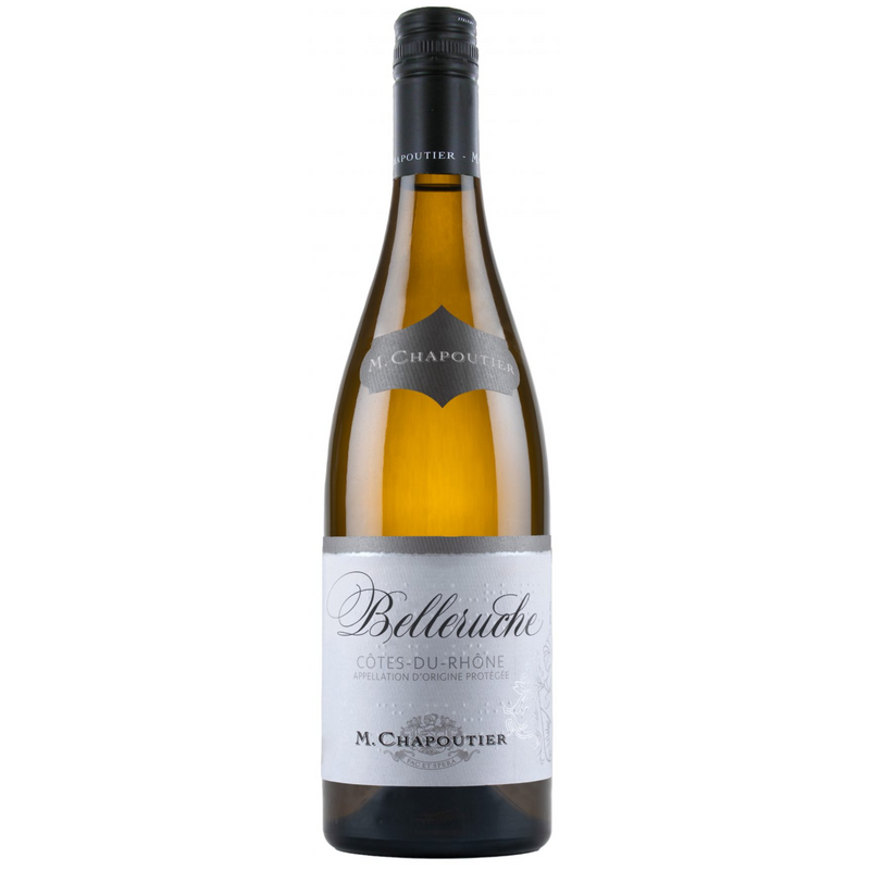 M.CHAPOUTIER BELLERUCHE COTES DU RHONE WHITE 750ML