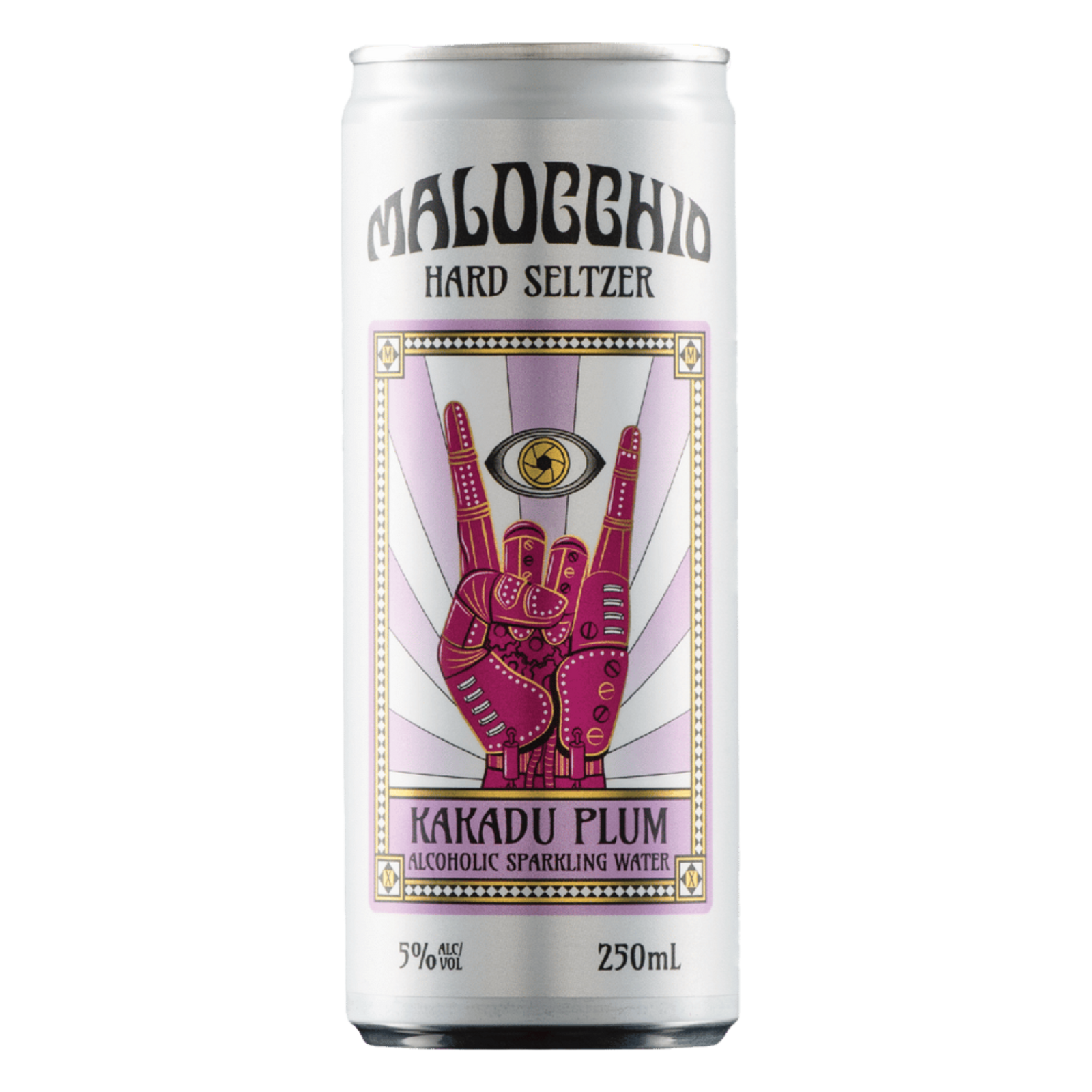 MALOCCHIO KAKADU PLUM HARD SELTZER CAN 250ML