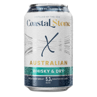 MANLY SPIRITS COASTAL STONE WHISKY & DRY CAN 330ML