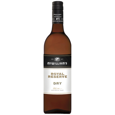 MCWILLIAMS ROYAL RESERVE DRY SHERRY APERA 750ML